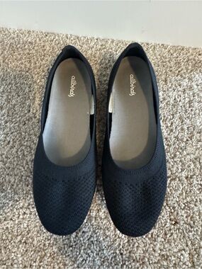 Allbirds Women’s Black Knit Ballet Flats Size 8.5